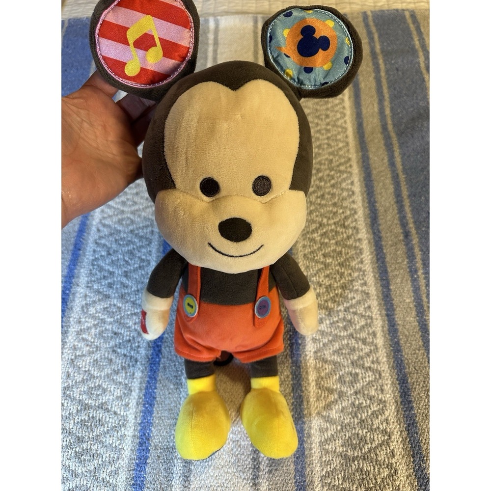 Disney Baby Hootay Mickey Mouse‎ Interactive Plush Toy – Music & Sound Buttons